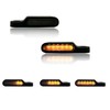 KSHOSIYOK LED Turn Signal, Motorcycle, Mini Handlebar, Flowing Sequential, Ultra-Small,