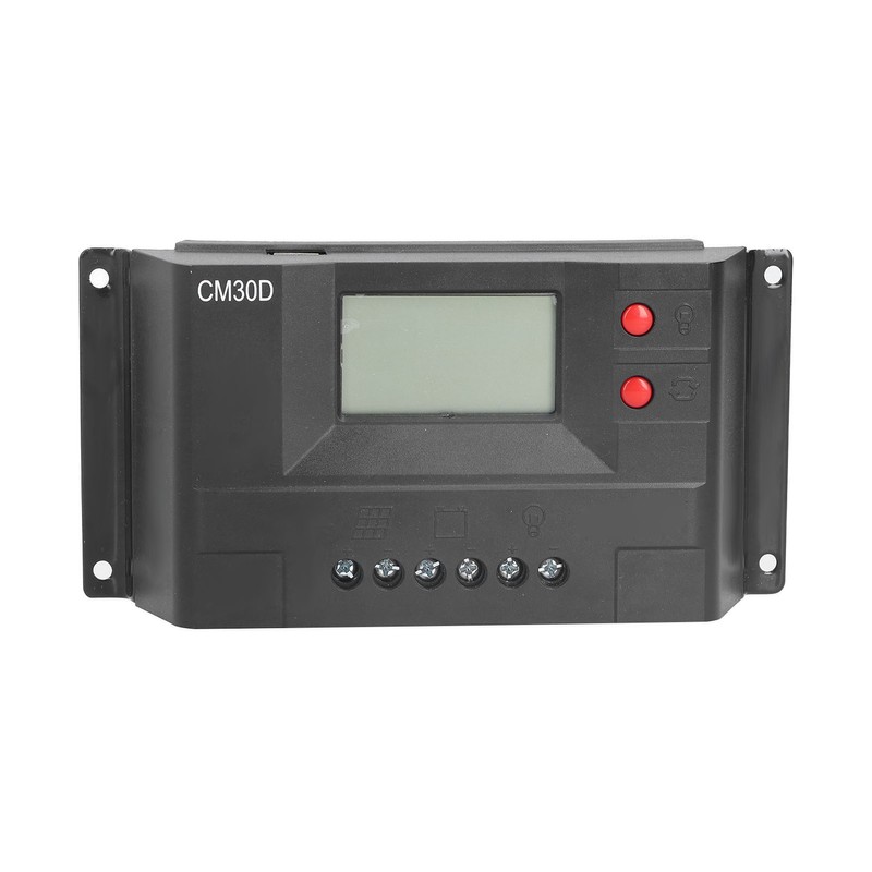 Solar Charge Controller 12V 24V PWM Auto Paremeter Adjustable LCD