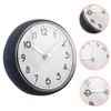 Ipetboom Shower Wall Clock with Suction Cup Decorative Clock for