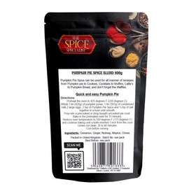 Pumpkin Pie Spice Blend 100g Aromatic Autumn Spice Mix | Perfect for Baking & Cooking