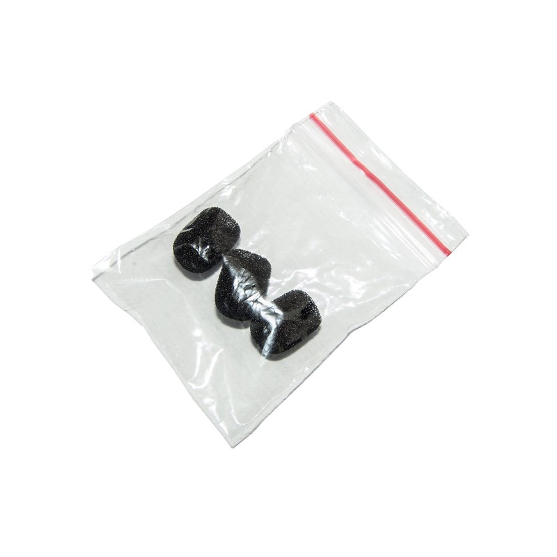 Set of 3 deetech WS-15b Headset Windscreen for Headset Microphones
