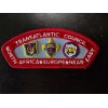 Boy Scout  1970's Transatlantic Council Shoulder Patch. MINT Condition.