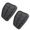 Papakesue 2Pcs 321721173 Rubber Brake Clutch Pedal Pad Cover, Pedal
