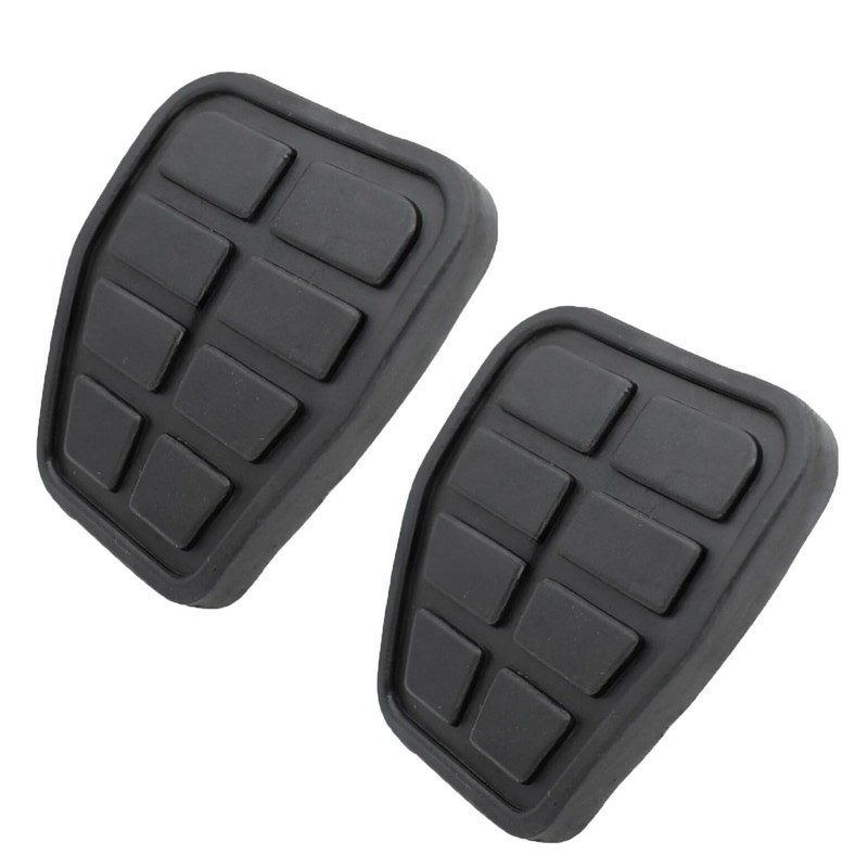 Papakesue 2Pcs 321721173 Rubber Brake Clutch Pedal Pad Cover, Pedal