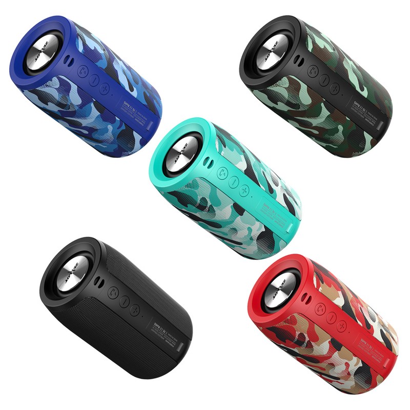 ZEALOT S32 Marine Camouflage TWS Bluetooth Portable Speaker Outdoor Waterproof