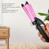 Waver Curling Iron Mini Portable 3 Barrel Hair Crimper Wand