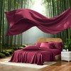 EcoBedsoNight 100% Viscose Derived from Bamboo Sheets Queen Size, Soft