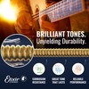 Elixir Strings, Acoustic Guitar Strings, Phosphor Bronze with NANOWEB Coating,