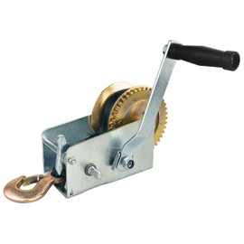 YIYITOOLS 2000LBS Capacity Heavy Duty Steel Marine Towing Winch,Durable Gears Resist Wear & Tear Fit for Towing Pulling Boat Trailer Truck RV ATV Jet Ski Winch