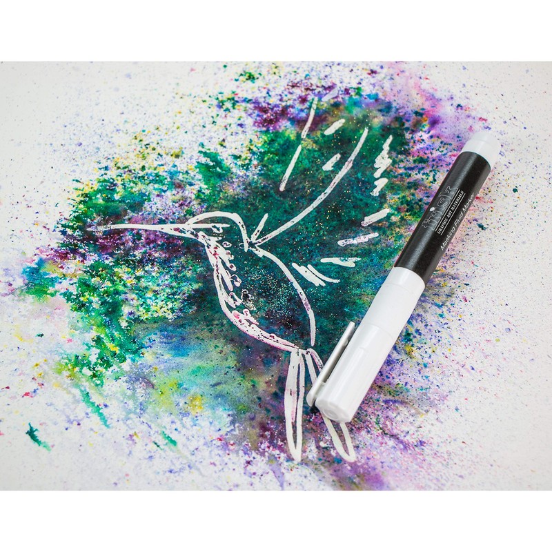 Frisk Masking Fluid Marker Pen, White, 4mm
