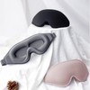 Eye Mask for Sleeping, Light Blocking 3D Sleep Mask, Soft