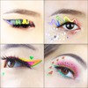 Bowitzki Water Activated Eyeliner Glow In The Dark, 9 Colors
