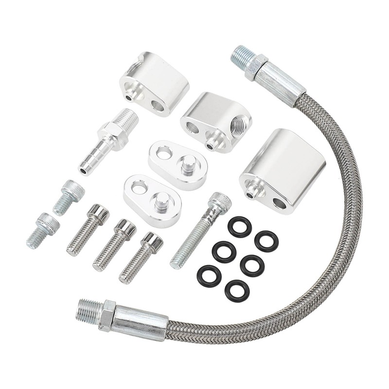 Coolant Crossover Hose Kit Rugged Stable Reliable Anti Aging Throttle