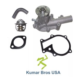 Kumar Bros USA New Water Pump W/Return Hose&Thermosta