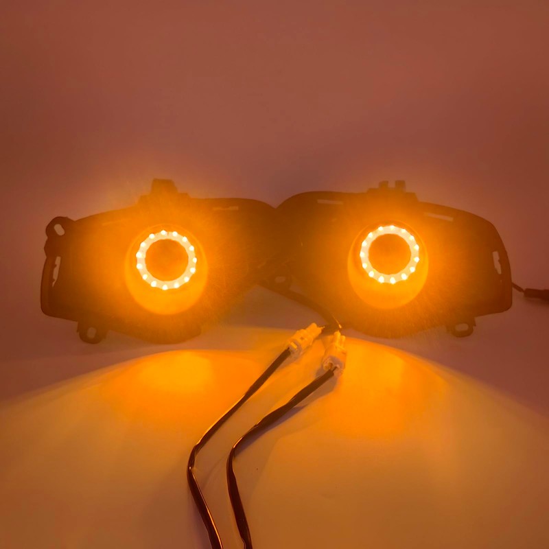 KITOCARTOP LED Fog Lights Fit for 2019-2025 RAV4 DRL with