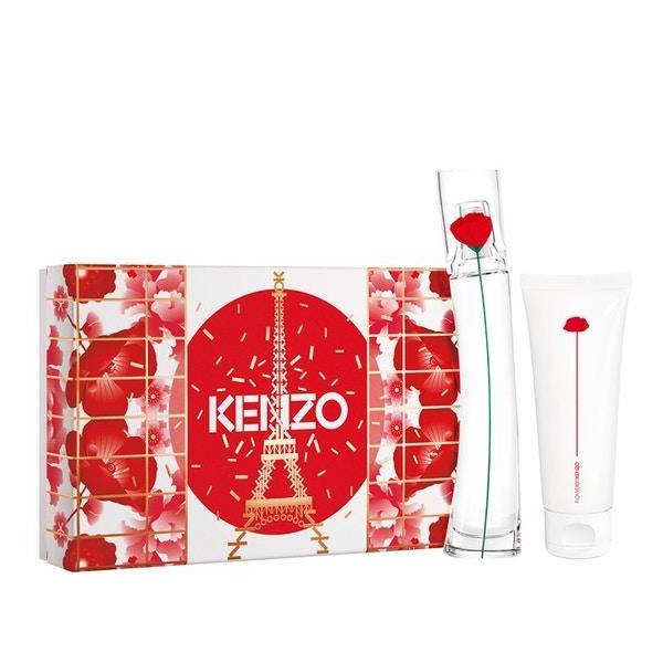 KENZO FLOWER BY KENZO POPPY BOUQUET EAU DE PARFUM 30ML + BODY LOTION 75ML SET