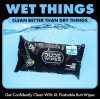 Wet DUDE Wipes Flushable Wipes - 1 Pack, 48 Wipes