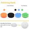 VIBRATITE Car Headlight Restoration Kit, 3 Inch Car Polishing Sanding