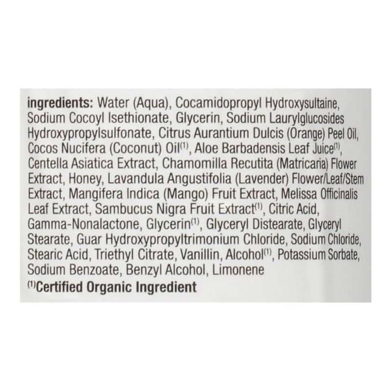 Alba Botanica Very Emollient Body Wash, Honey Mango, 32 Oz