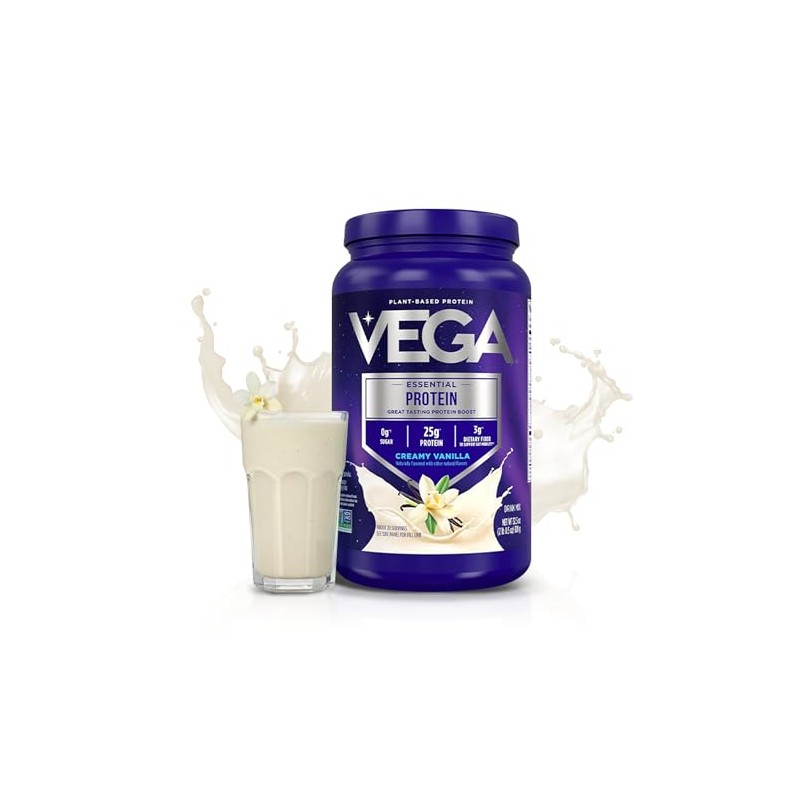 Vega Original Protein Vainilla, Ideal para Batidos y Repostería, 921