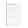 Todaisy Paper Church Notes Notepad 5.5 x 8.5 Tear Away