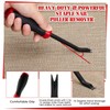 WILLBOND 3 Pcs Upholstery Staple Remover Tools Set Including End