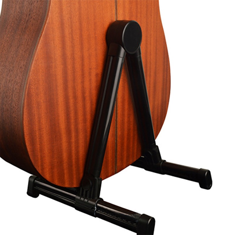 Foldable A Frame Guitar Stand Stable Aluminium Alloy ABS Folk