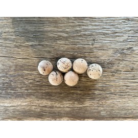 Cork decorative ball bead cork for crafts, decoration, jewellery, suitable as a toy for rodents, cats, birds, untreated and vegan, natural cork from Portugal. 20 mm
