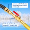 RV Winterizing Kit, 12" RV Winterize Blowout Adapter with Shut