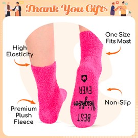 HAPPYPOP Neighbor Gifts Ideas - Best Hostess, House Warming, New Home Gifts Female Socks for Women