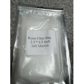 Syed Haider Limited, Rosin Filter Bags, Premium Nylon Food Grade 15 Bags, 160 Micron 2.5 x 4.5 inch Mesh Bags for Flowers, Leafs, Plants & Tea Bags Filters
