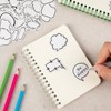 AYZTKUX 140Pcs Thought Bubble Stickers, Adhesive Speech Bubble Dialog Box