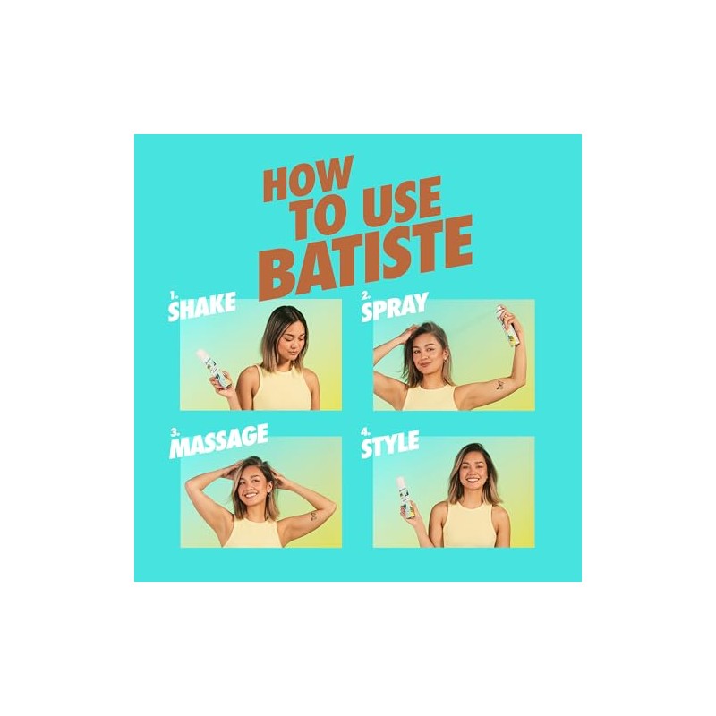 Batiste Dry Shampoo Dark 162g/5.71 oz.