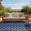 Waterproof Outdoor Rug 9x18 ft, Reversible Plastic Straw Rug, Easy