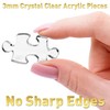 Funwares 500-piece ImPuzzable Clear Puzzle – Insanely Hard Brain Teaser