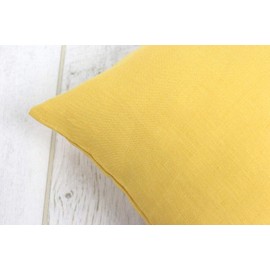 DDintex Natura Yellow 30x45cm Cushion Cover [Lithuanian Linen]