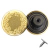 Trimming Shop Metal Laurel Wreath Design Jeans Buttons Tack Fasteners