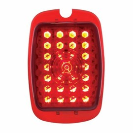 United Pacific 110111 1937-38 Chevy Passenger Car and 1940-1953 Chevy Truck Right and LED Tail Light Lens with Sequential Feature