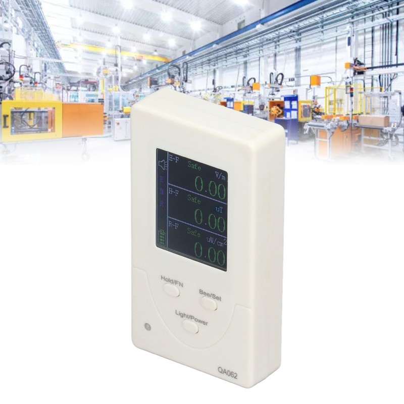 Electromagnetic Field Radiation Detector Handheld USB Rechargeable EMF Meter Tester