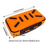 Aventik Waterproof Fishing Tackle Box Lures Hooks Bait Storage Case