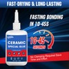 30g x 2 Pcs Ceramic Super Glue - Fast Setting