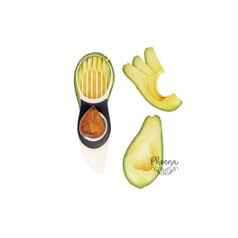 Avocado Fruit Slicer Pitter 3 in 1 Banana Dragon Fruit