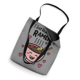 Kawaii Ramen Noodles Lover Cute Bowl Funny Food Pun Tee Tote Bag