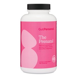 GutPersonal The Prenatal Supplement, Alleviates Morning Sickness and Contains Essential Nutrients Formulated to be The Complete Prenatal and Postnatal Support - 180 Capsules