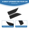 PDKLIN for Silverado Rear Door Panel Trim Cover for Chevy