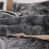 Smoofy Fluffy King Size Comforter Set, Faux Fur Comforter Set,