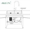 Akicon Garbage Disposal Kitchen Air Switch Kit, Dual Outlet Sink