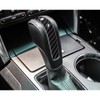 nuoozy Carbon Fiber Gear Shift Knob Cover Trim Compatible with