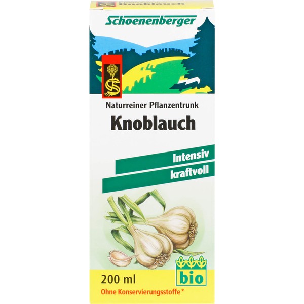 Schoenenberger Naturreiner Pflanzentrunk Knoblauch, 200 ml Solution