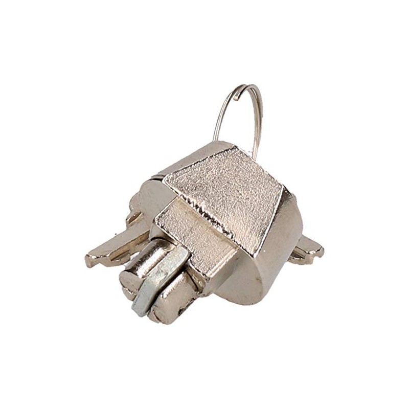 Trailer Hitch Security Lock for Knott Cast Couplings with 2